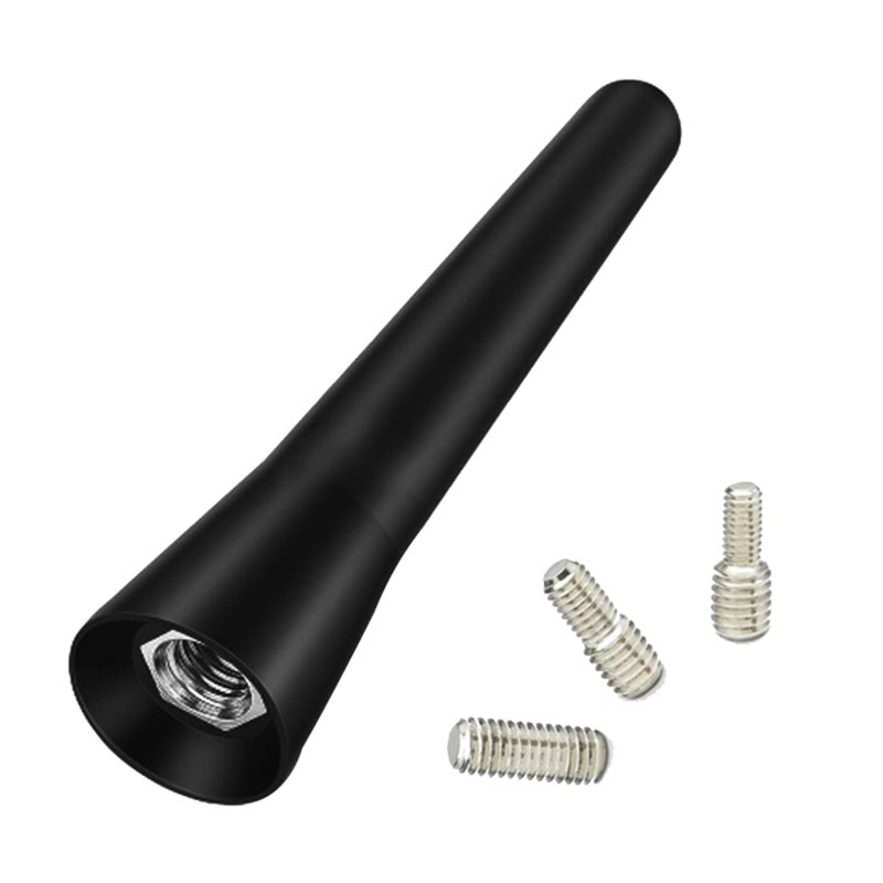 Starke Radio-Dachhalterung FM AM DAB Schwarz 3 cm/5 cm/6,5 cm/9 cm Auto Universal mit Schrauben Autoantenne Mini Short Fahrzeugzubehör: Lavendel