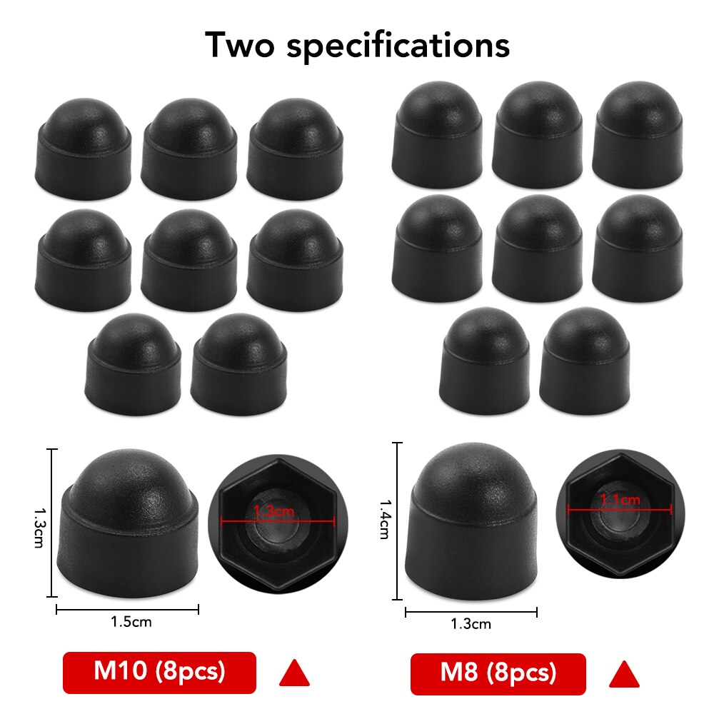 16x Car Interior Accessories Auto Screw protection cap for Volkswagen polo golf passat b5 b6 b7 b8 t5 tiguan jetta mk4 mk6 Bora