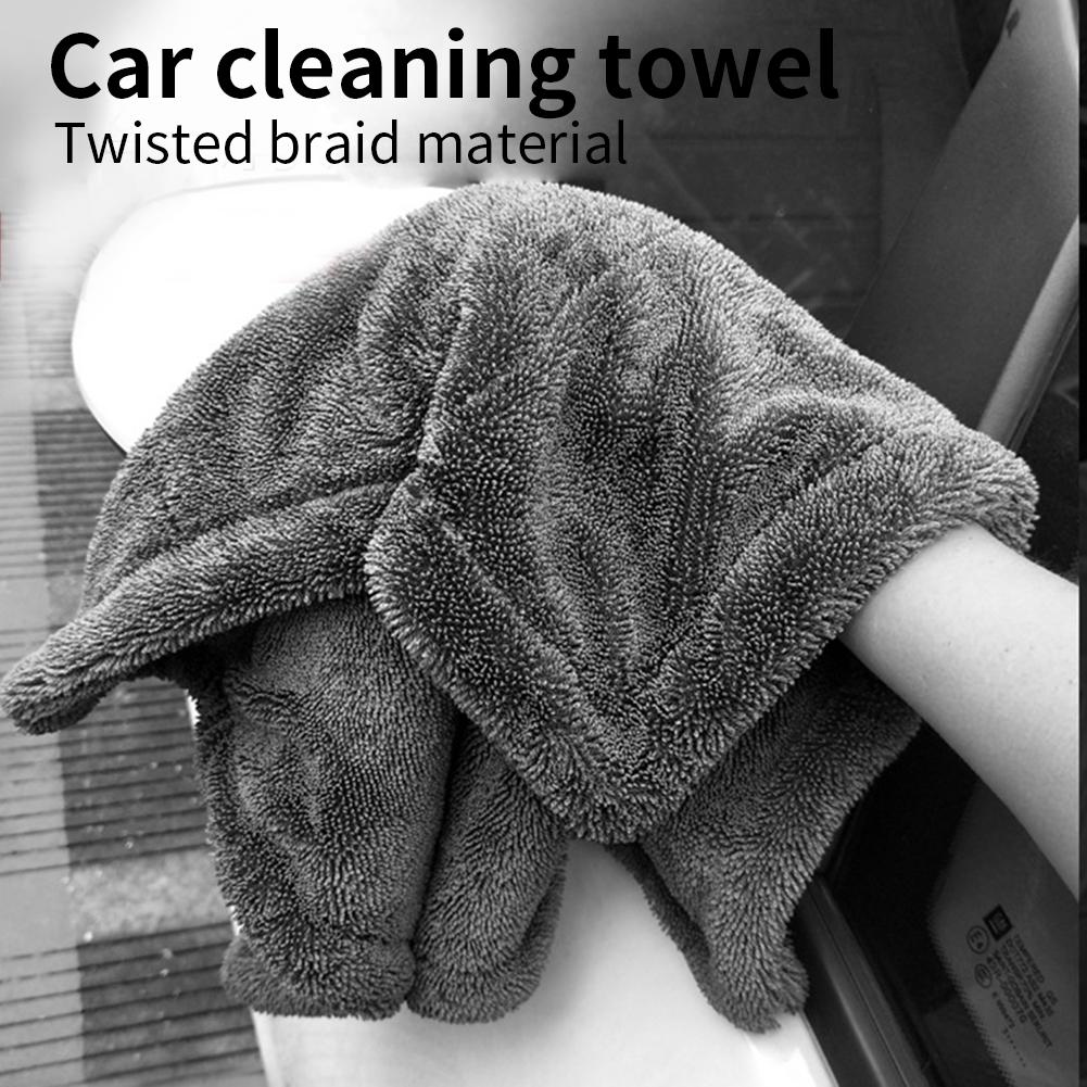 Draagbare Dubbelzijdig Absorberende Automobiel Schoon Gevlochten Doek Wasstraat Handdoek Doekje Auto Handdoek Absorberende