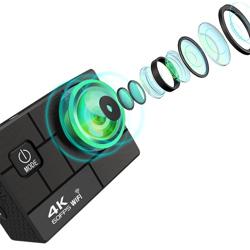 Actie Camera Ultra Hd 4K Onderwater Waterdichte Camera 30M Sport Camera Met Montage Accessoires Kit