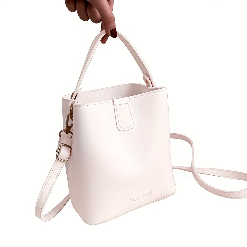 Mini einfarbige Beutel tasche, minimalistisch ische überqueren Karosserie Damen stilvolle Handtasche & Geldbörse: Himmel Blau