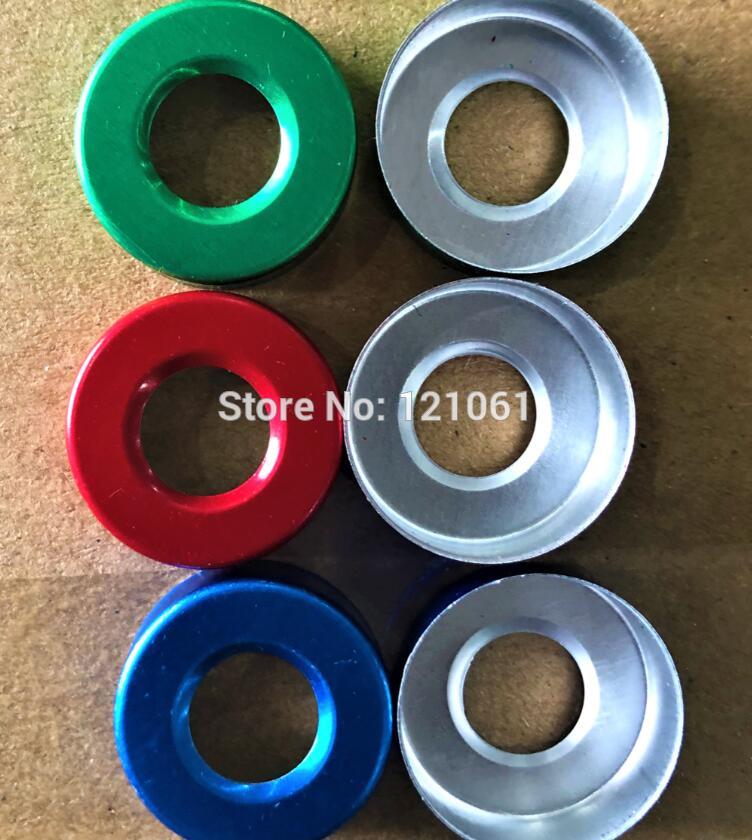 13mm aluminium doppen  ,300 stuks/partij, gekleurde farmaceutische doppen, aluminium doppen voor geplooide glazen injectieflacons: Groene kleur