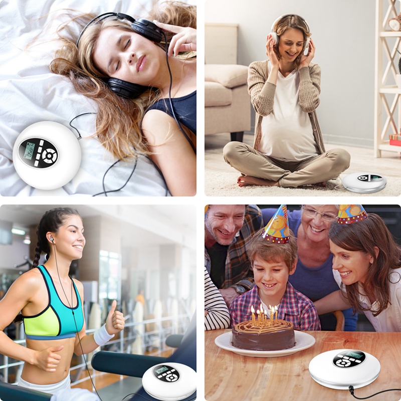 Portable CD Player Walkman CD Player for Car Hifi Music Player Reproductor CD Lecteur CD Music Discman