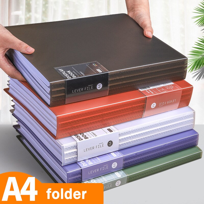 Organizador portátil para piano, 30, 40, 60, 80 páginas, tamanho a4, nota musical, folha de documentos, pasta de armazenamento, pp, pastas de escritório fosco