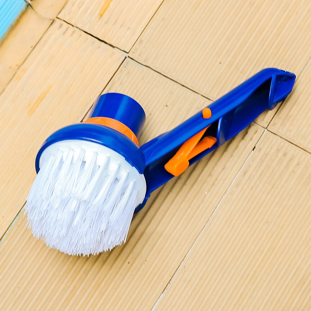 Nylon Bristle Swimming Pool Step Corner Cleaning Brush Scrubber Tub Wash Tool nylon bristle brush cleaning pool