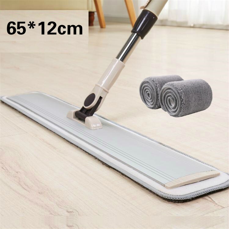 Fregona exprimible Mopa Xiaomi Mopa limpieza de casa Wonderlife tienda perezosa limpieza mágica hogar Oclean X Panel ancho plano: 65cm mop and 2cloth