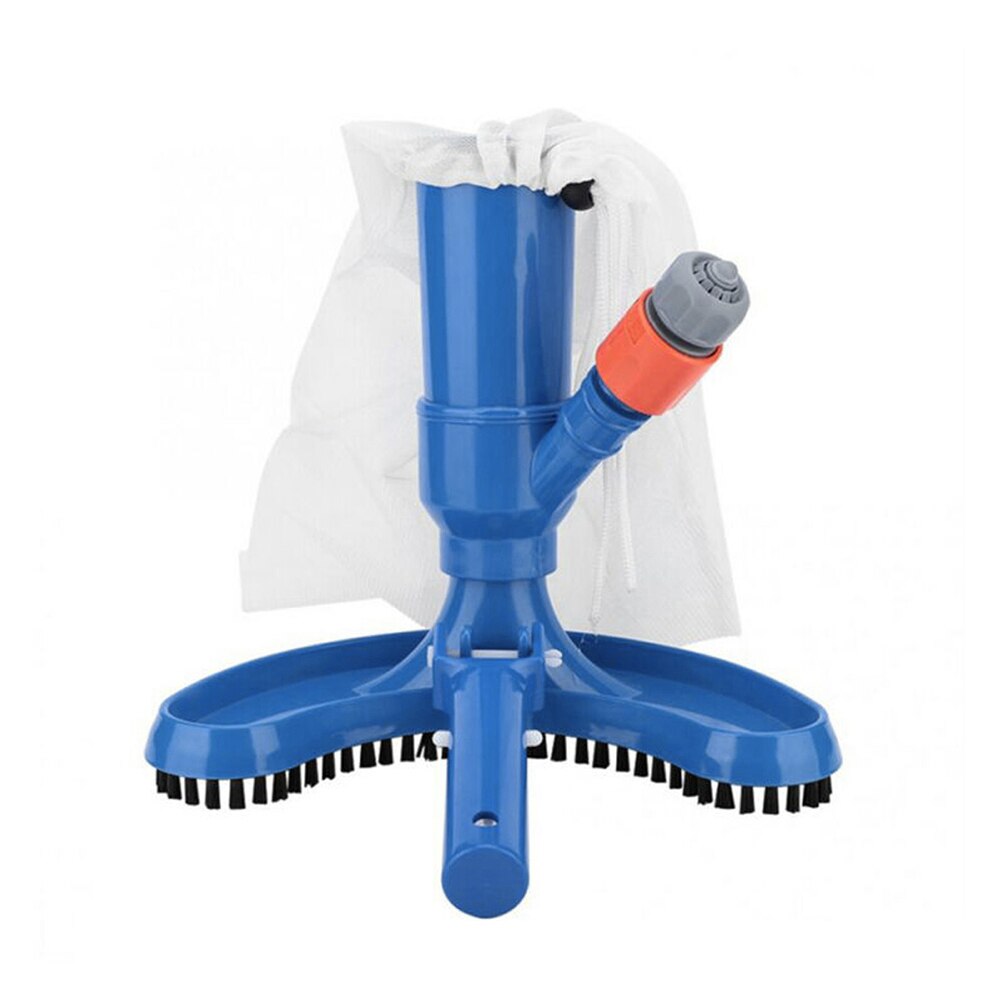 Swimming Pool Suction Vacuum Head Brush Cleaner Half Moon Flexible Swimming Pool Curved Brush Cleaner Detachable Cleaning Tool