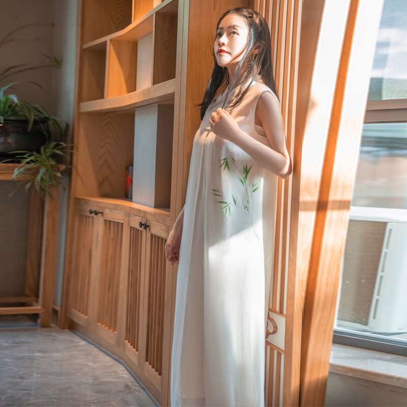 Chinese Style Dresses Summer Chinese Dress Qipao P... – Grandado