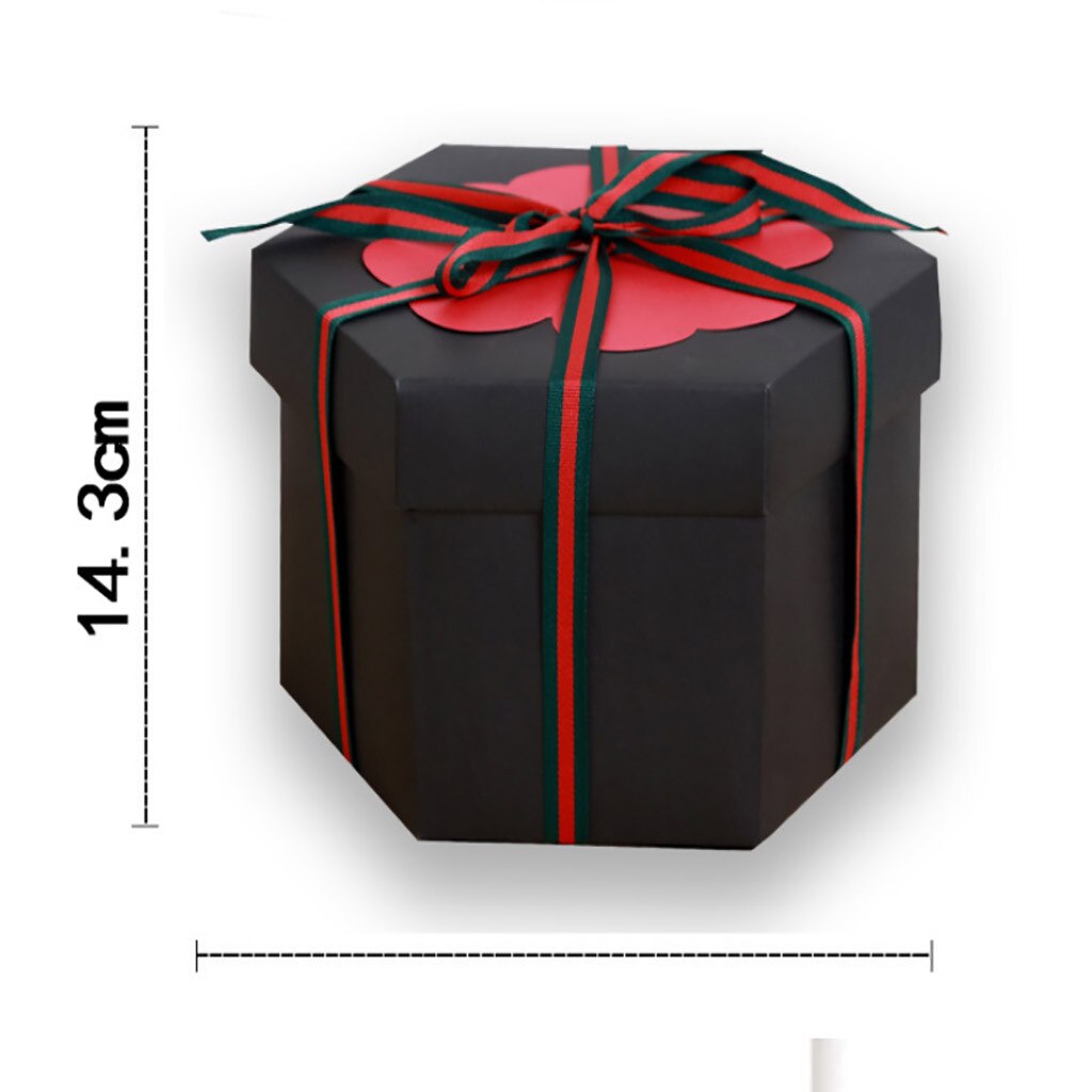 foldable albums DIY Photo Album Box Folding Scrapbooking Photo Albums Memory Box Birthday Christmas Day Wedding#0207g10