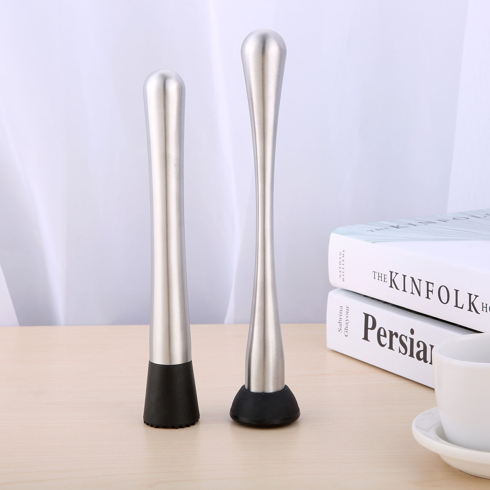 Stainless Steel Bar Cocktail Mojito Mint Muddler DIY Drink Fruit Ice Cocktail Mixer Muddler Bartenders Barware Bar Tools