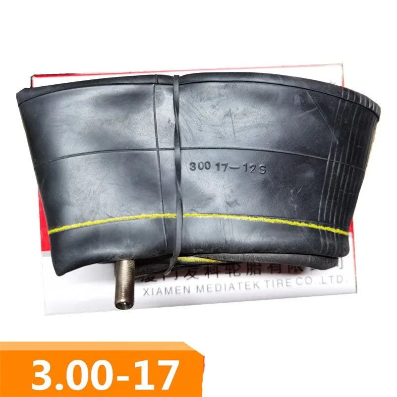 Motorcycle 17 Inch series inner tube 2.75-17 2.75-17 3.00-17 3.50-17 110/70-17 110/80-17 110/90-17 130/70-17 130/80-17 140/70-17: Silver