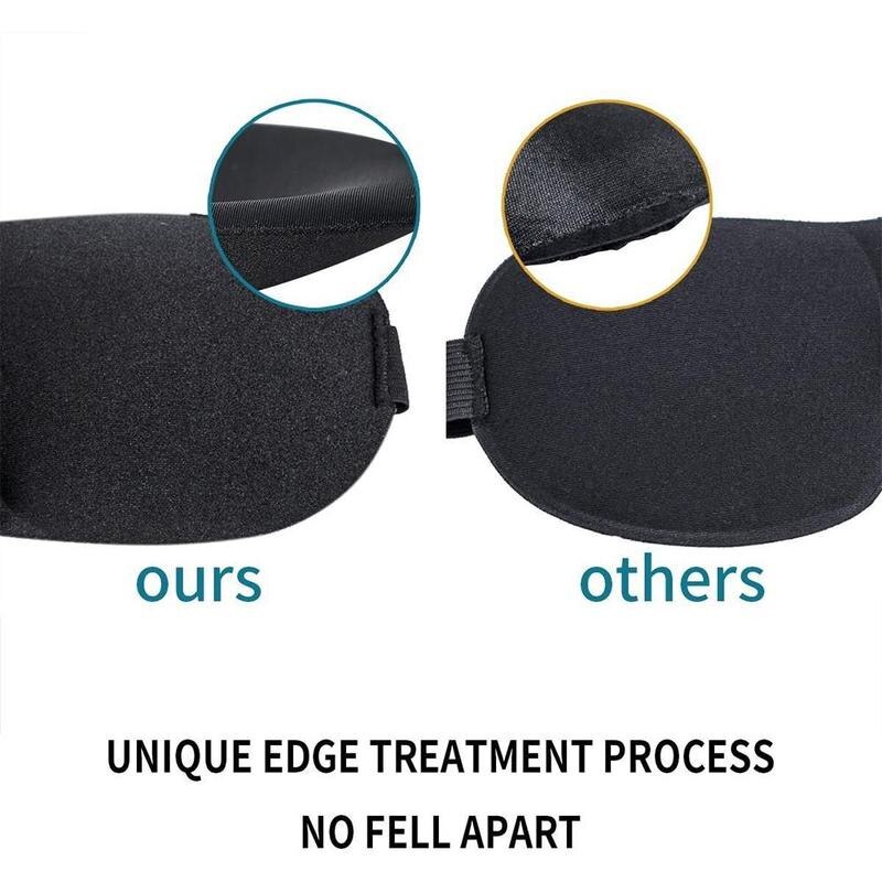 3D Sleep Mask Sleeping Eye Mask Yes / No nose Eyeshade Cover Shade Eye Patch Women Men Soft Portable Blindfold Travel Eyepatch