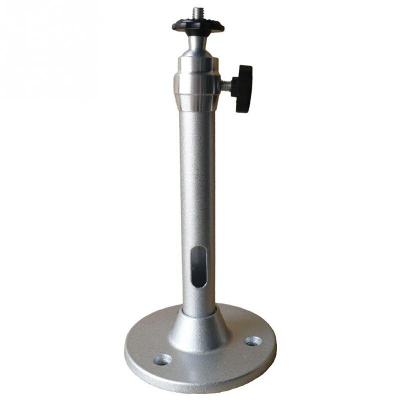 1pc 360 Degree Adjustable Projector Ceiling Mount Stand 22CM Aluminium Alloy Wall Projector Hanger Bracket Metal Swivel Mount
