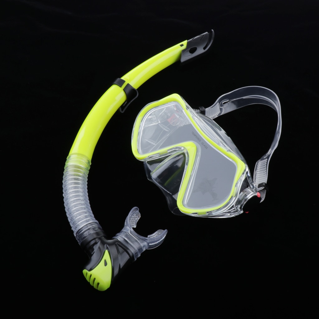 Scuba Diving Mask Goggles Snorkel Set Women Men Dive Gear Mouthpiece Tube