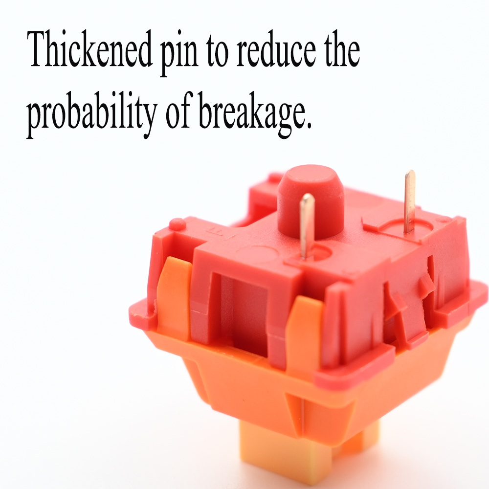 Przełączniki Outemu Mechaniczny przełącznik klawiatury Lubed Four Seasons Series 3Pin Linear Tactile Clicky Niestandardowe przełączniki MX do gier DIY