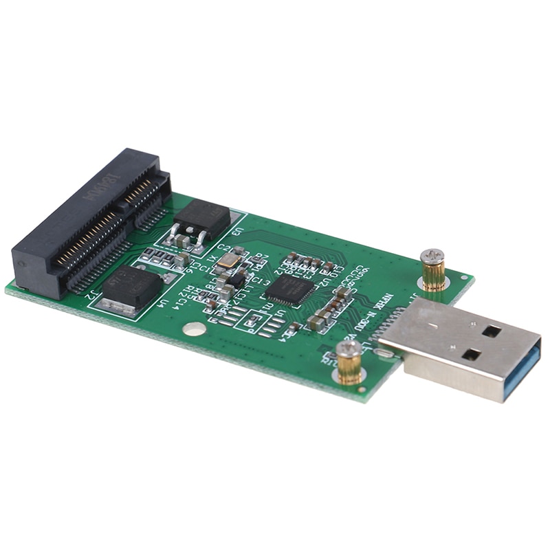 USB 3.0 to PCIE mSATA External SSD PCBA Conveter Adapter Card mSATA SSD to USB 3.0 Adapter MSATA TO USB 3.0 Computer Accessories