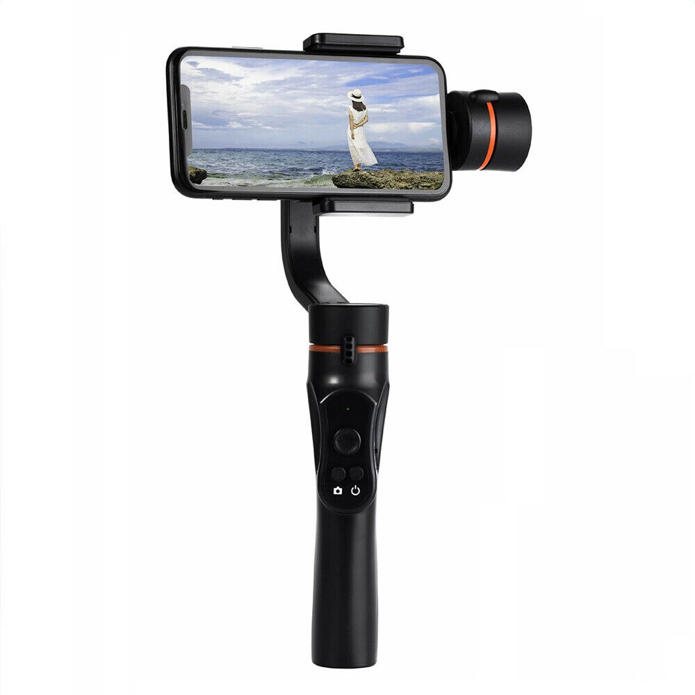 3- akse håndholdt ptz stabilisator gimbal smartphone gopro kamera selfie stick stativ