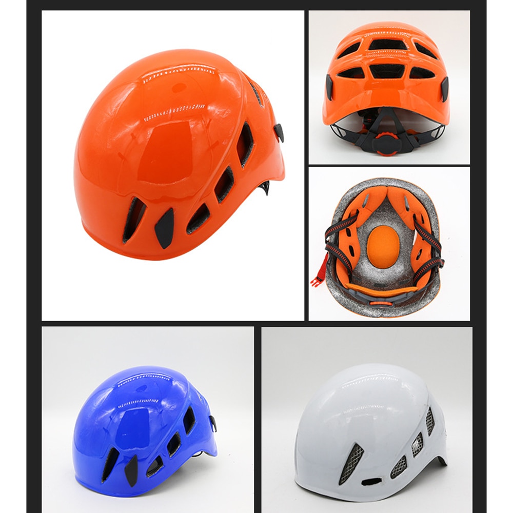 Outdoor rock climbing downhill helmet speleology mountain rescue equipment to expand safety helmet Caving Work Sports Helmet