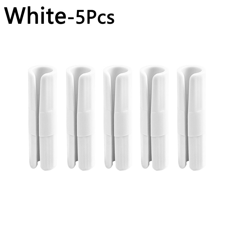 5Pcs Plastic Antislip Klem Laken Quilt Bed Cover Clips Grijpers Fasteners Matras Houder Thuis Besroom Levert: White