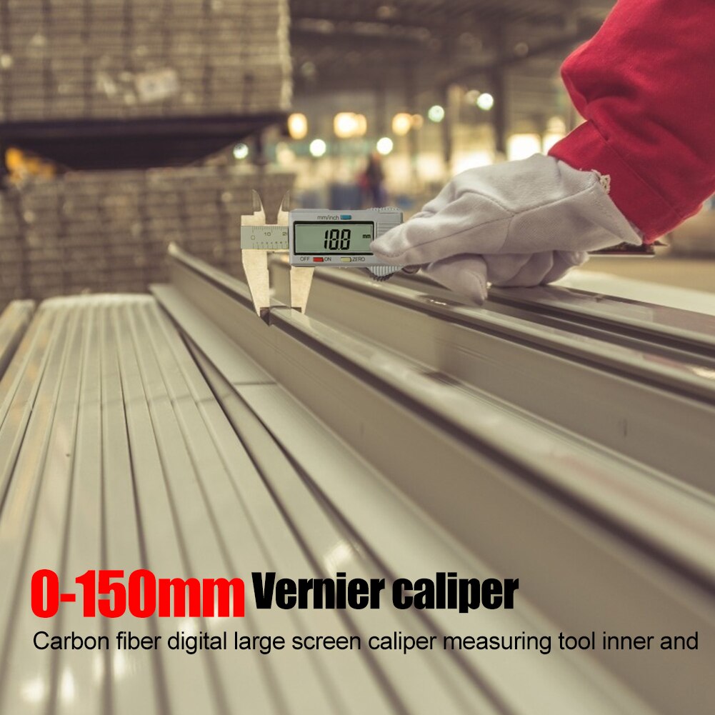 Digital Vernier Calipers measure Electronic Carbon Fiber Gauge height measuring instruments micrometer Micrometer Measuring Tool