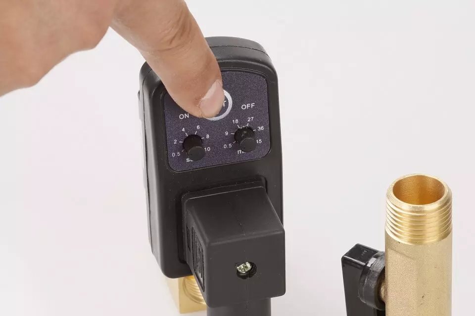 1pc 1/2 &quot; dräneringsventil elektronisk tidsstyrd luftkompressor gastank automatiska 2- -vägs dräneringsventiler för filter luftcylindrar