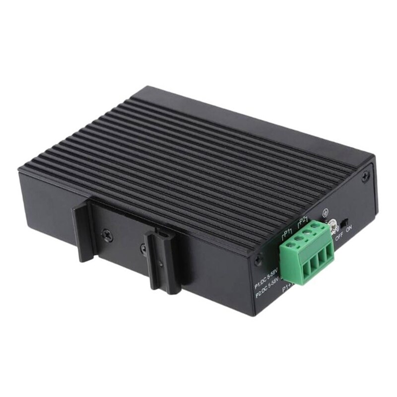5-porta RJ45 10/100M Ethernet desktop interruttore centro di Rete Del computer Portatile din Tipo di Guida