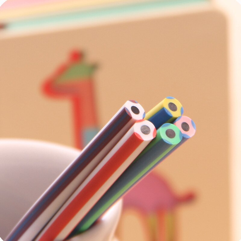 Lápiz Flexible con goma de borrar para estudiantes, papelería linda, uso de oficina, escuela, diversión, 5 uds.