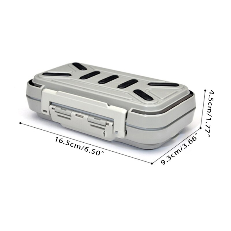 Waterproof Fishing Tackle Boxes Plastic Fishing Lure Box for Fishing Lure Hook Container for Fishing Enthusiasts