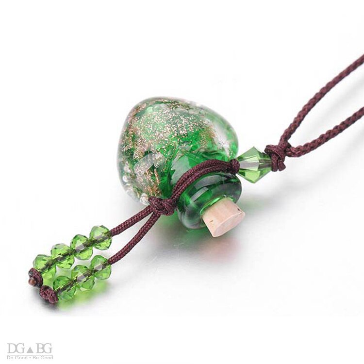 Soul Hanger Essentiële Olie Diffuser Fles Mini Urn Hartvormige Ketting Huisdier Crematie Asgrauw Aandenken Hond Kat Gedenkteken