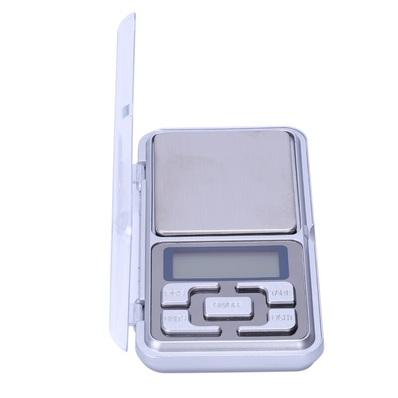 Mini Digitale Weegschaal Balance Lcd 0 G Tot 200 G Elektronische Balance Zilver Vision Precisie