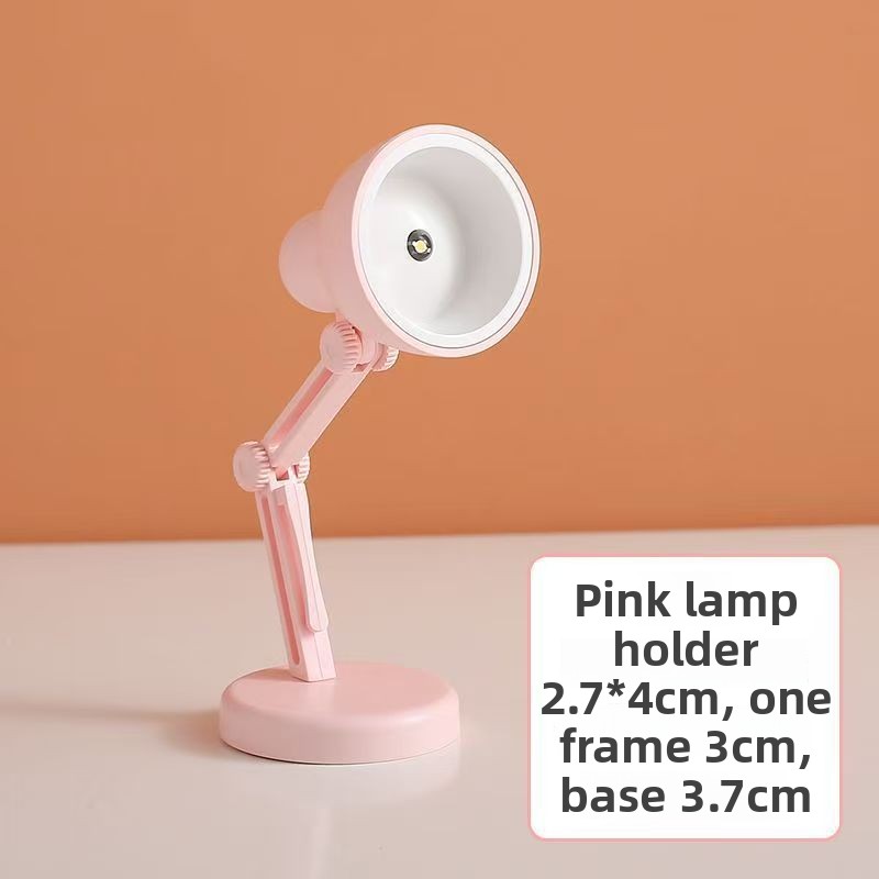 Mini Buch Licht Mit Clip LED Tisch Lampe Faltbare Nacht Hause Zimmer Computer Nacht Lichter Auge Reise Buch Licht Haushaltsgerät: Beige