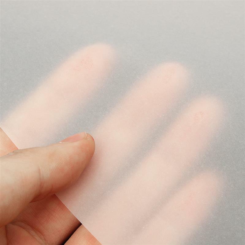 100 Stuks Translucent Tracing Papier Ambachtelijke Kopiëren Kalligrafie Kunstenaar Tekening Vel