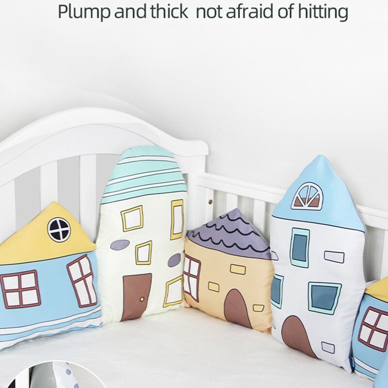 Paraurti per bambini cuscino per cartoni animati paraurti per culla protezione per lettino paraurti Room Decor 85DE
