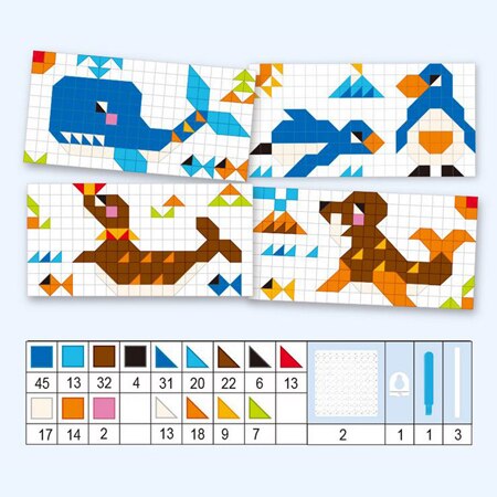 Dollyga 248 stk farverigt spil hjernetræning pædagogisk legetøj børn lærer udvikle legetøj til børn pegboard: Uden original æske