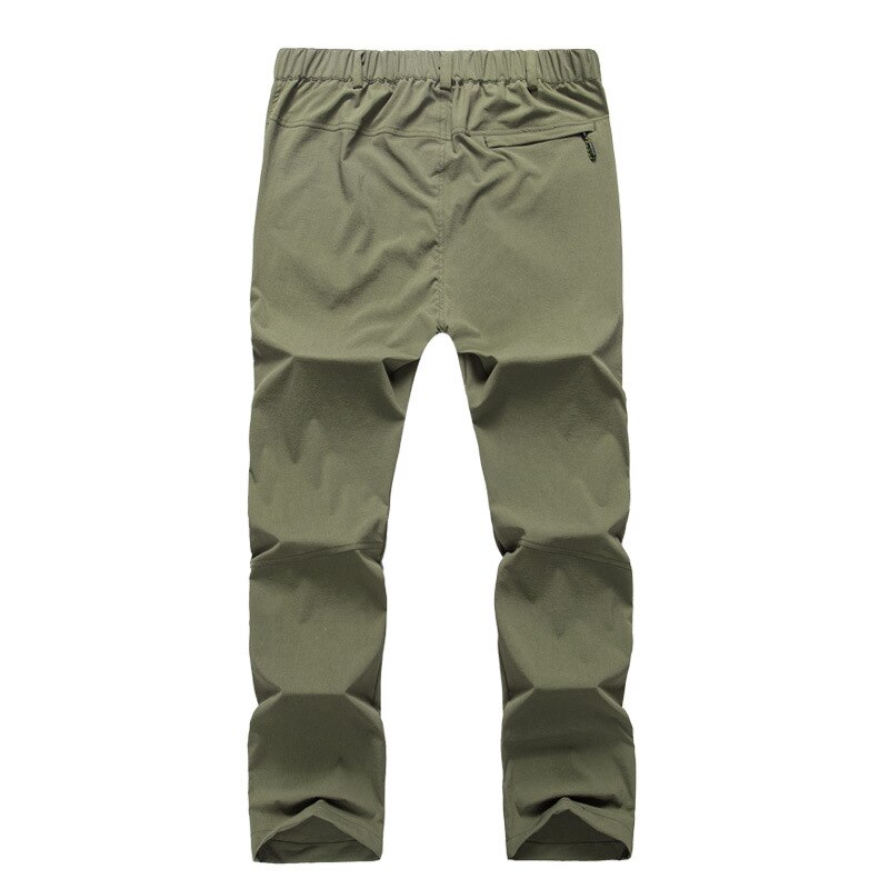 Outdoor Zomer Men \ &#39;S Sport Broek Vissen Sneldrogende Mountain Winddicht Waterdichte Dunne Elastische Wiaist Broek mannen