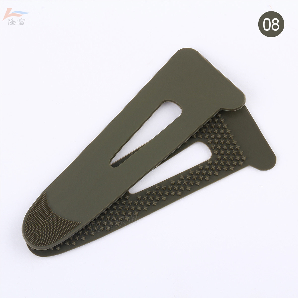 2 set/förpackning kardborreband självhäftande fästanordning klädmanschetter fästhållare syverktyg 9 x 3cm: Klar
