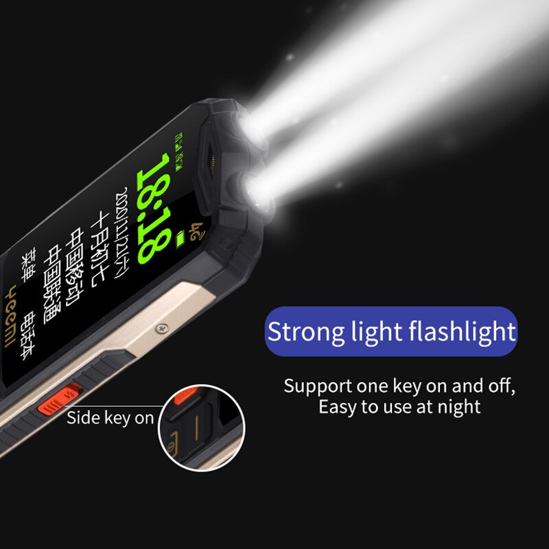 2.6" High Clear Screen 3G WCDMA GSM Mobile Phone Dual SIM Dual SOS Flashlight Long Standby Loud Speaker Cell Phone Russian Key