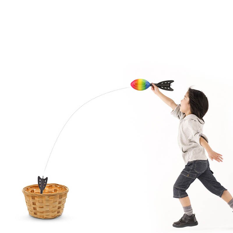 Foam Hand Gooien Rocket Speelgoed Ouder-kind Outdoor Game Speelgoed Voor Kinderen