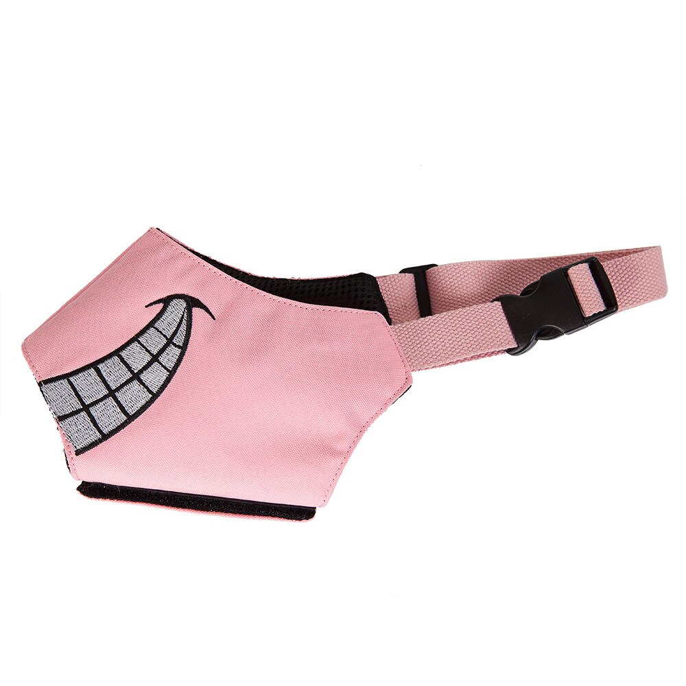 Funny Muzzle for Dogs Mouth Mask Pet Dog Muzzle Breathable Mask Puppy Anti-Bite Anti-Eating Barking Pet Mouth