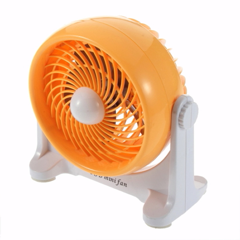 Portable Mini Rotary Desktop Fan PC USB Cooler Strong Wind
