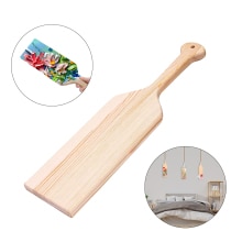Pagaie de sororité en bois massif grec, pour bricolage, décoration de la maison