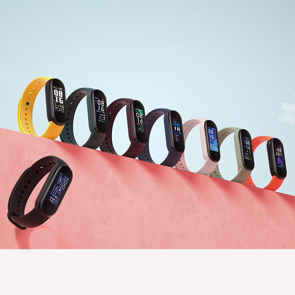 Global Version Xiaomi Mi Band 5 Smart Bracelet Control AI Voice Assistant Heart Rate Sleep Step Swim Sport Monitor APP Reminder