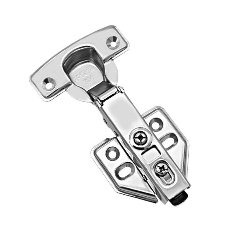 6Pcs 90 Degree Half Overlay 35Mm Soft Close Mini Hinge with Hydraulic Damper for Kitchen Cabinet Cupboard Wardrobe Light Door Au: Default Title