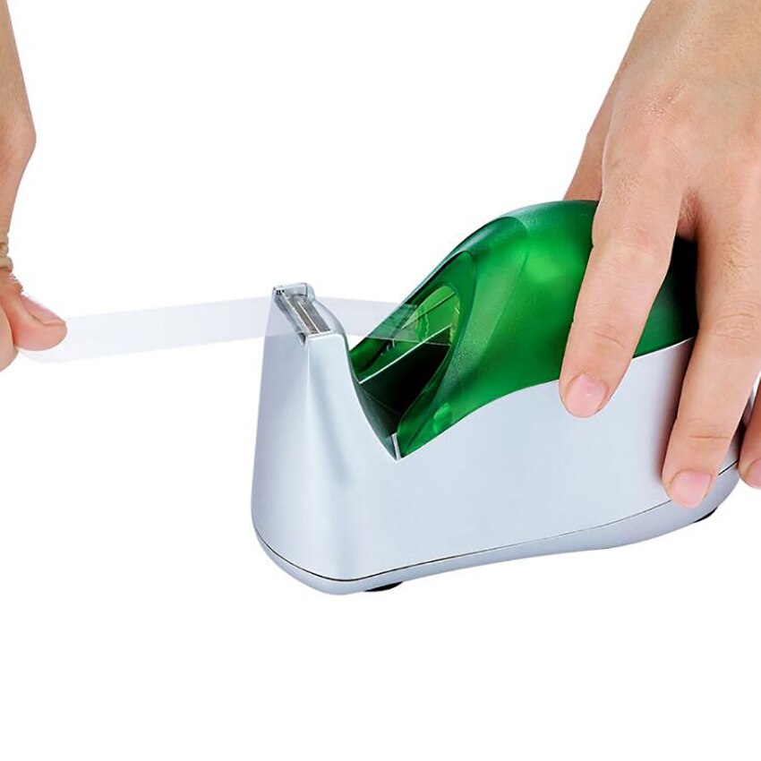 Hand Held Tape Dispenser Office Desktop Tape Dispenser for Cutting Plastic Tape Non-slip Manual Holder