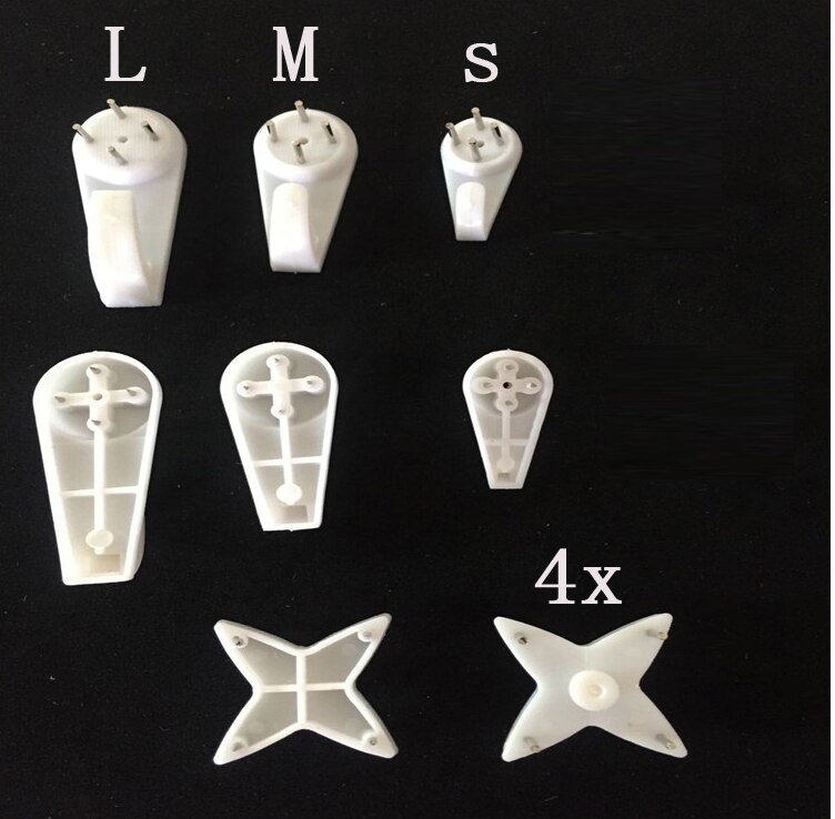 Picture hook picture wall nail wall hanging photo frame hook seamless needle clock frame nail plastic wall hook home decoration