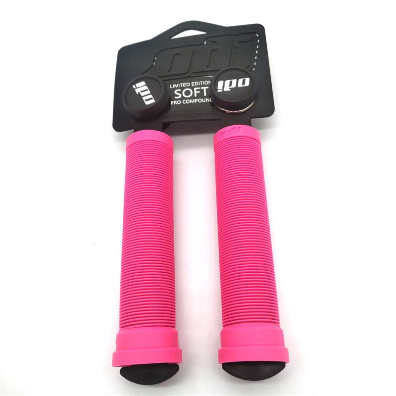 ODI MTB bicycle handlebar anti-skid shock absorber mountain bike bicycle balance bicycle handlebar silicone grip Accessories: Pink