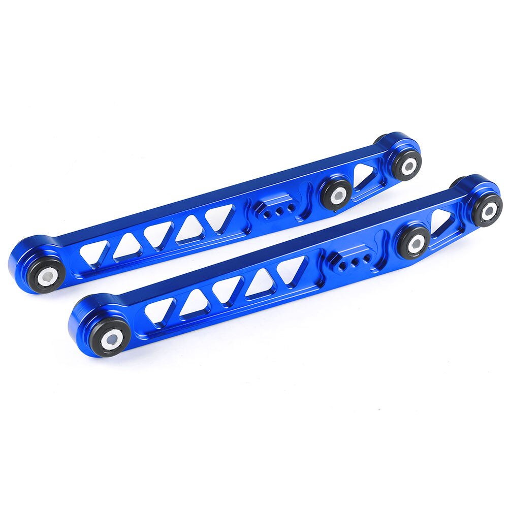 Een paar Achter Draagarm Subframe Brace Tie Bar Armen ASR Kit Voor Honda voor Civic 96-00 EX SI JDM LCA EK EM: Blauw