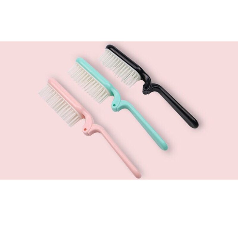 Cepillos de pelo para peluca peine plegable ideal para cepillarse, alisar, alisar, desenredar gruesos, normales o Pelo fino y pelucas