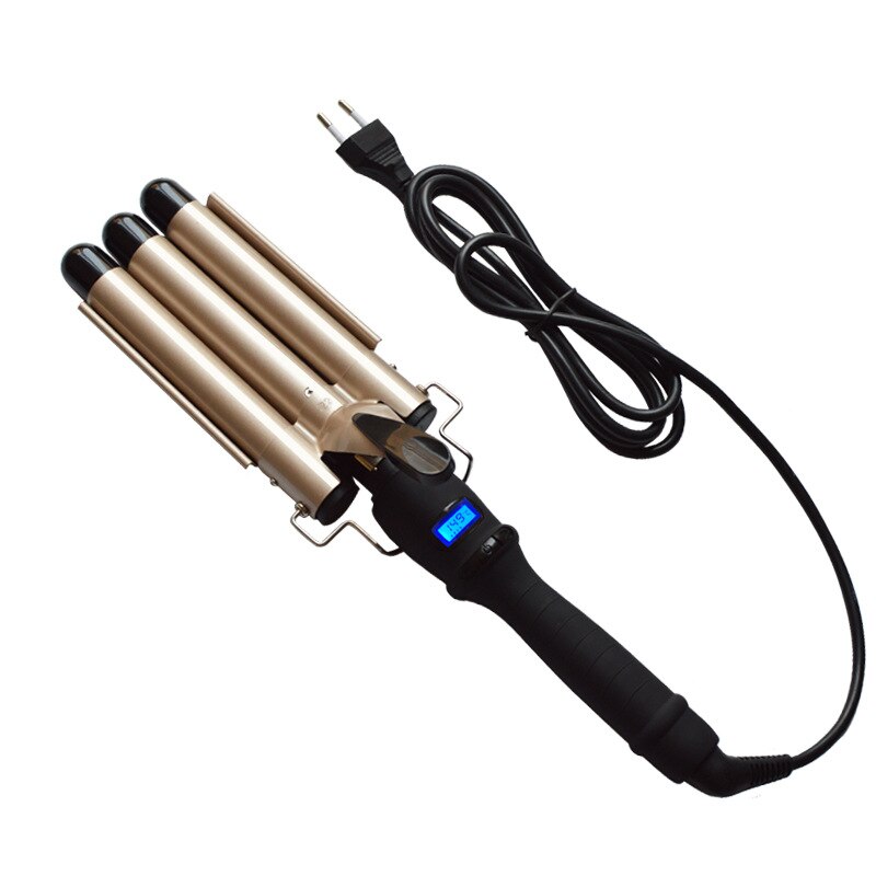 3 Vat Krultang Wand 25Mm Haar Waver Curler Iron Triple Barrels Haar Zwaaien Styling Gereedschap Krimptang Voor diepe Golven