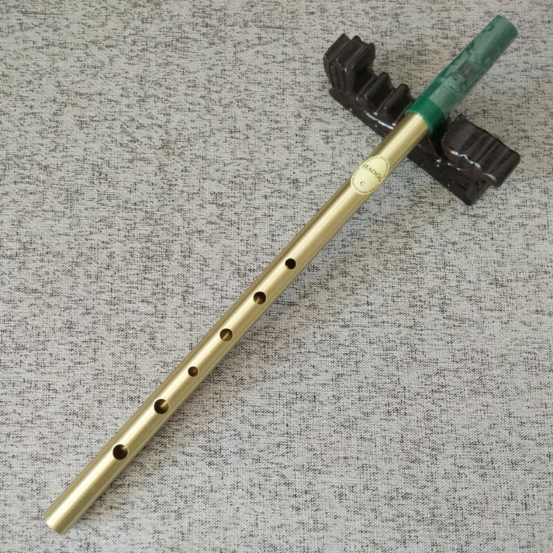 Irsk tinfløjte irsk fløjte 6- huls klarinetfløjte fløjte forniklet musikinstrument-c-nøgle